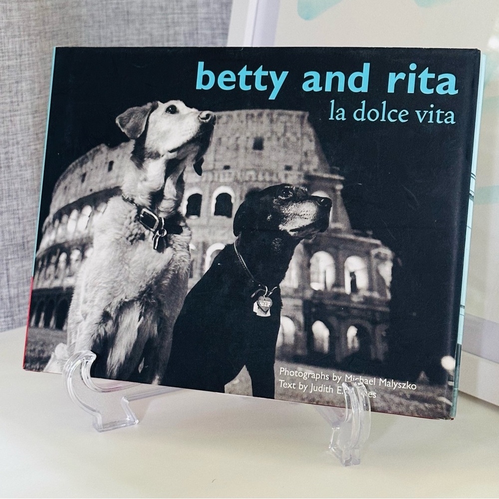 Betty and Rita La Dolce Vita 🍕 Hardcover Book
